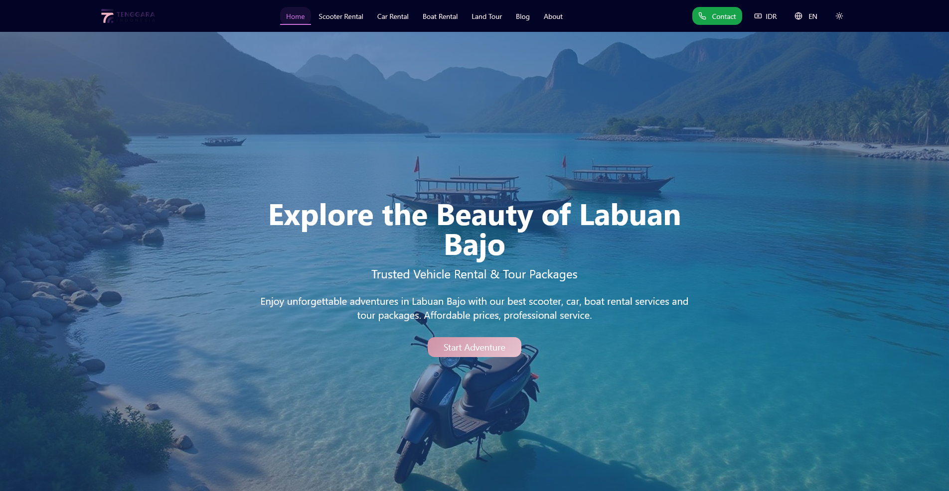 Tenggara homepage
